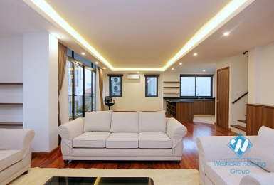 Brand new duplex apartment with 03 bedrooms for rent in Dang Thai Mai area, Tay Ho District 